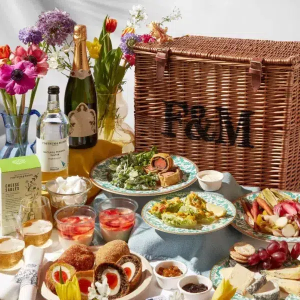 King Charles III - Coronation Celebration Picnic Hamper For 2 By Fortnum & Mason