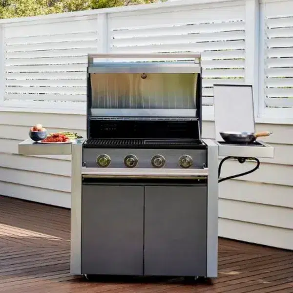 The beefeater 4 burner barbecue, available at gardenfurniturecentre. Co. Uk, is a high-quality outdoor cooking appliance that is perfect for hosting large gatherings and barbecues.