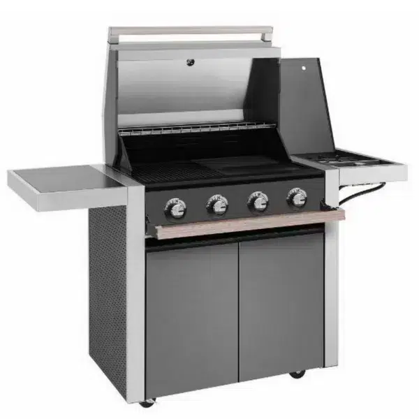 The beefeater 4 burner barbecue, available at gardenfurniturecentre. Co. Uk, is a high-quality outdoor cooking appliance that is perfect for hosting large gatherings and barbecues.