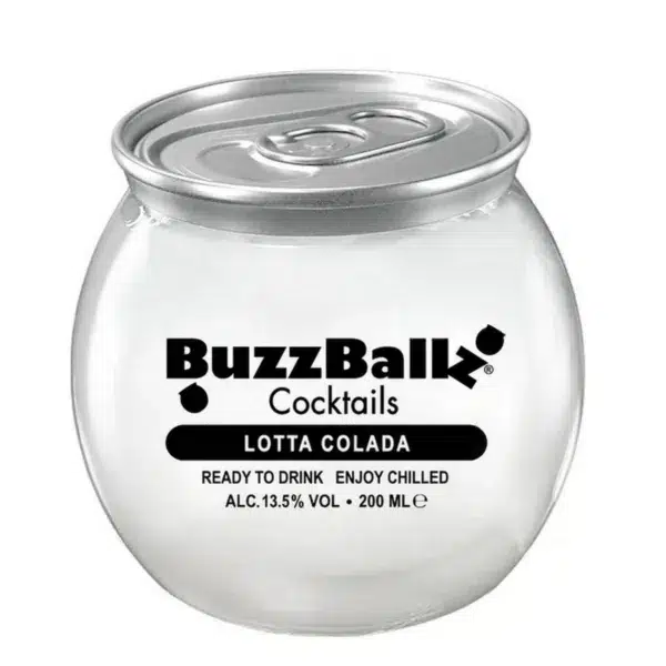 Buzzballz lotto colada cocktail - 3 x 200 ml