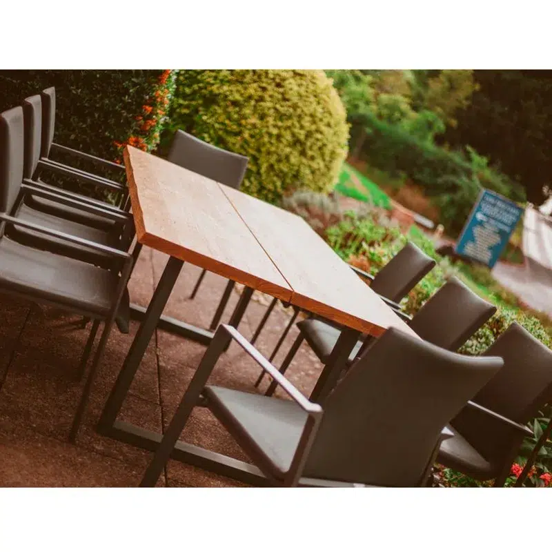 Edge sense 8 chair outdoor dining set Edge sense 8 chair outdoor dining set