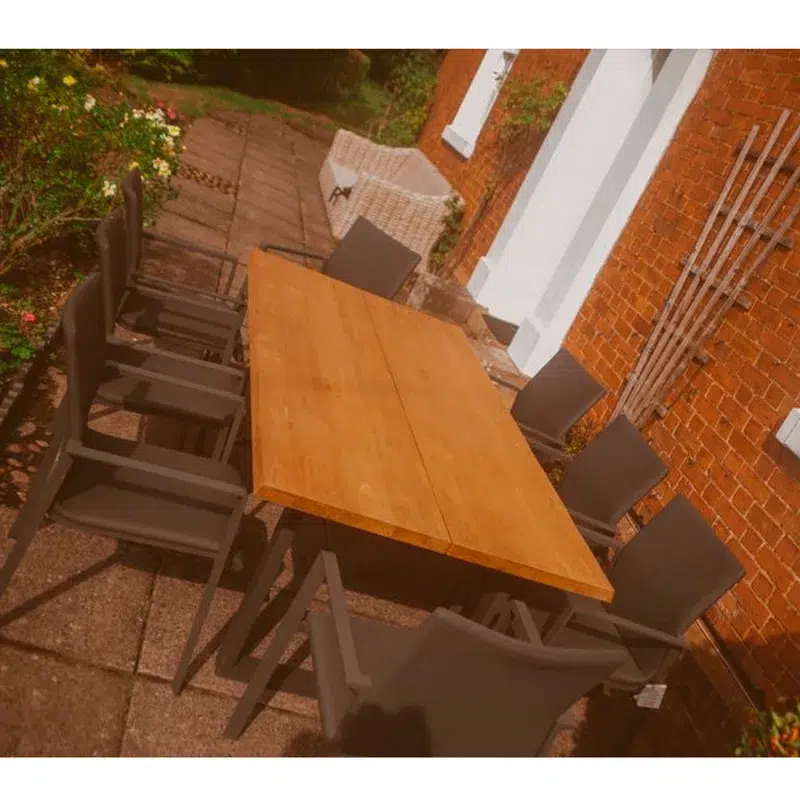 Edge sense 8 chair outdoor dining set Edge sense 8 chair outdoor dining set