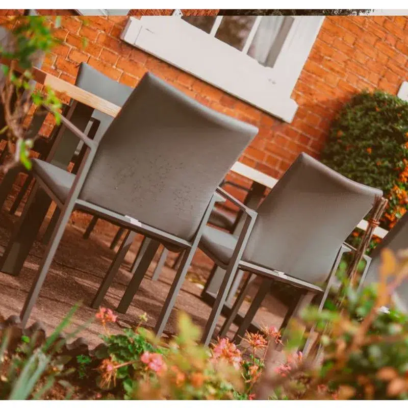 Edge sense 8 chair outdoor dining set Edge sense 8 chair outdoor dining set