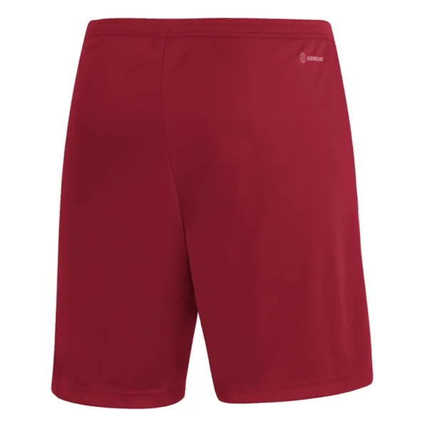 Adidas entrada aeroready shorts, red, large