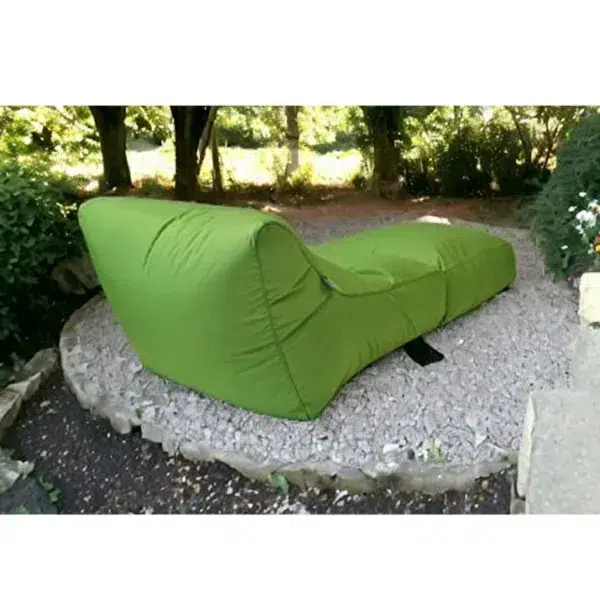 Hh home hut beanbag lounger indoor and outdoor, green