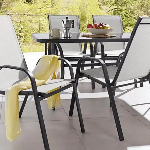 Malaga 6 seater outdoor dining set