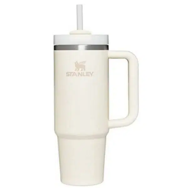 Stanley quencher h2. 0 flowstate insulated tumbler 30oz - cream tonal