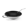 Samuel Groves Non-Stick Stainless Steel Triply Wok, 40cm