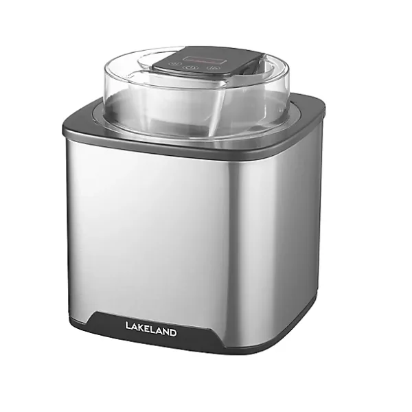 Lakeland Stainless Steel Digital Ice Cream Maker 1.5L