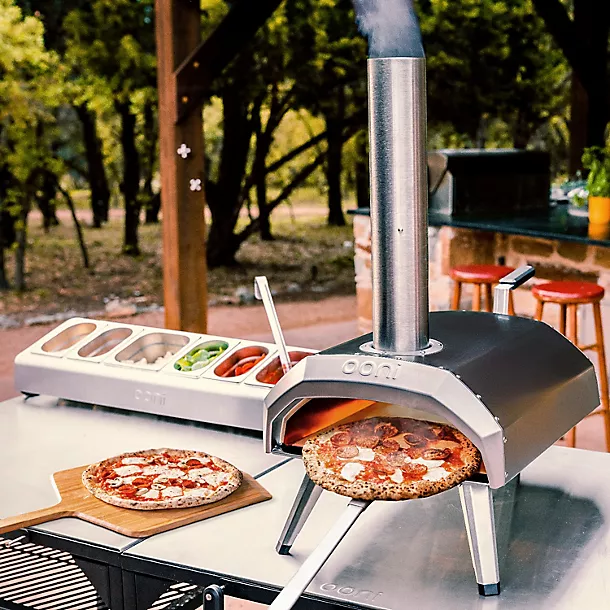 Ooni karu 12 multi-fuel pizza oven & pizza peel bundle Ooni karu 12 multi-fuel pizza oven & pizza peel bundle