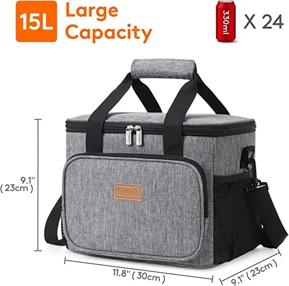 Lifewit 15L 24 Cans Insulated Picnic Lunch Bag