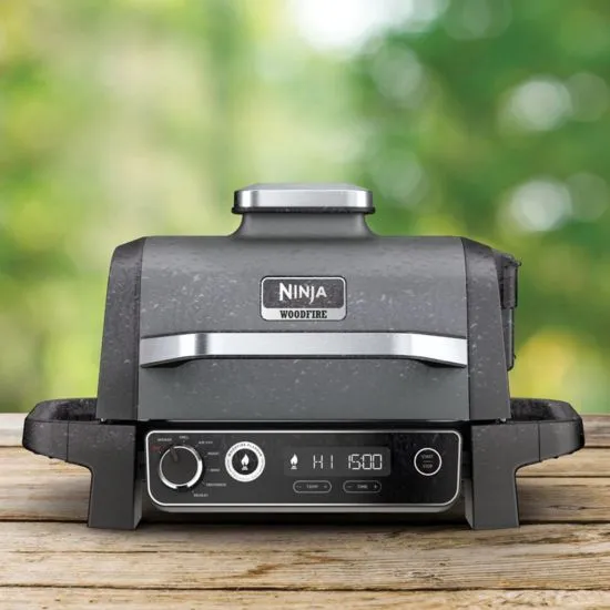 Ninja woodfire electric bbq grill and smoker