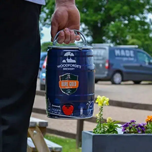 Woodforde's pure gold, 5l keg