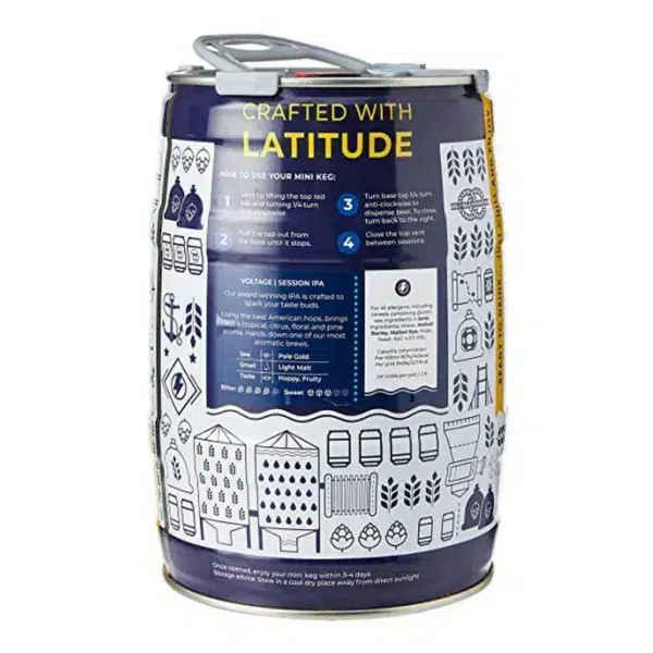 Fifty two degrees north voltage, 5l keg