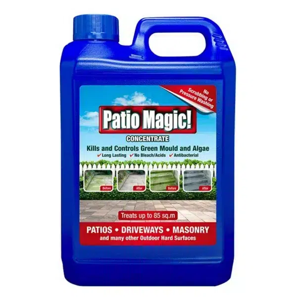 Patio Magic Cleaner, For Patios, Paths and Driveways - 2.5 litres