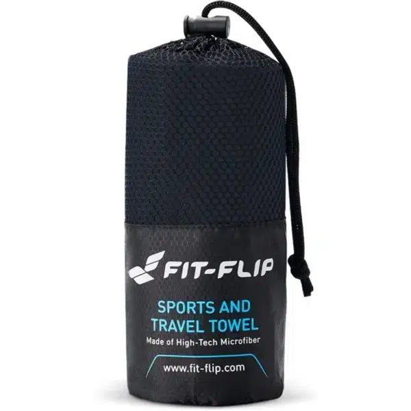 Fit-flip microfibre towel - compact, lightweight & fast drying - all colours