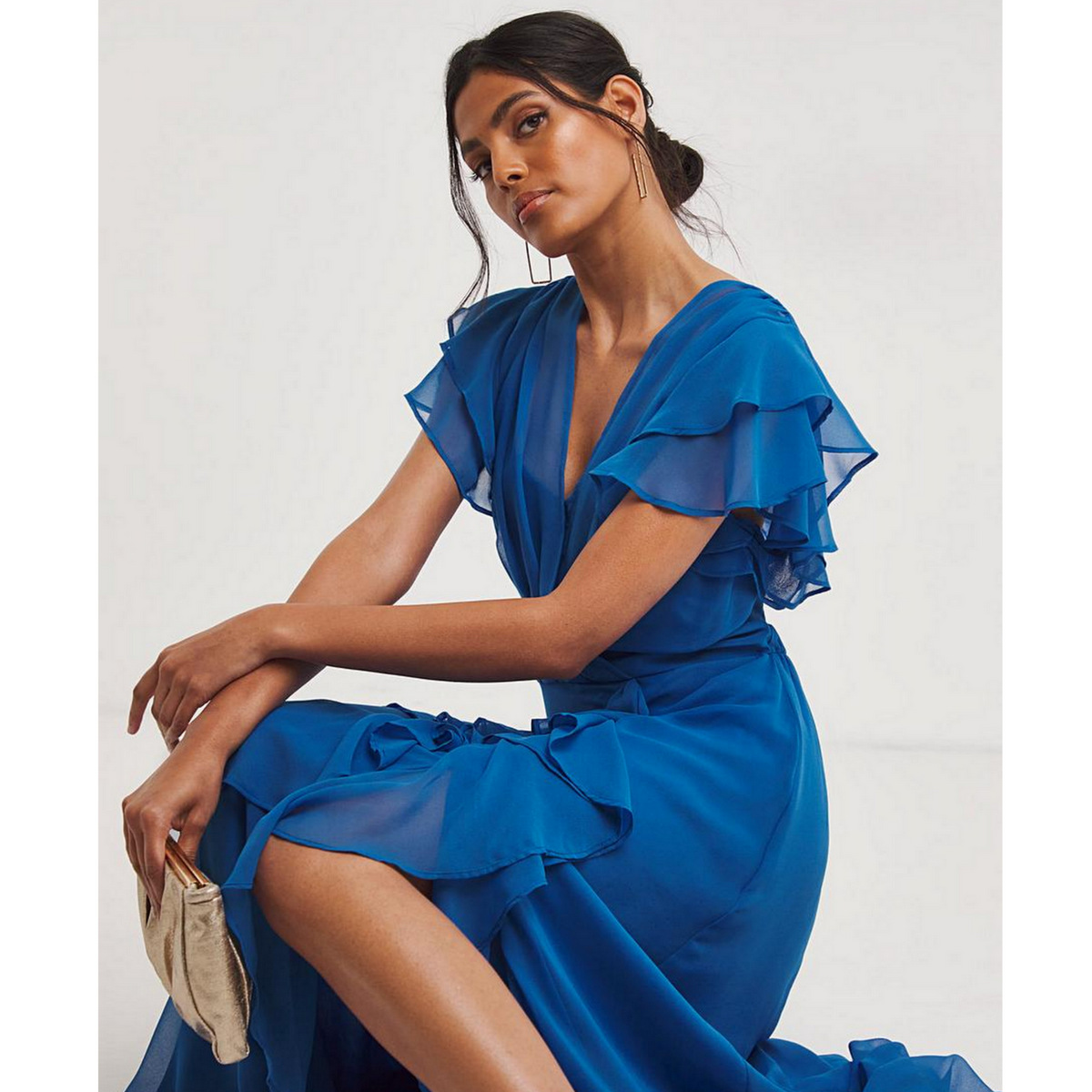 Joanna hope print best sale maxi dress