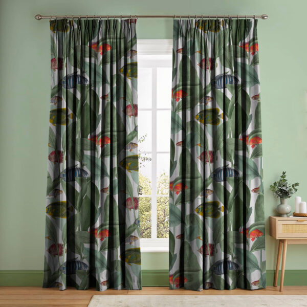 Aquarium Lush Curtain - Made to Measure