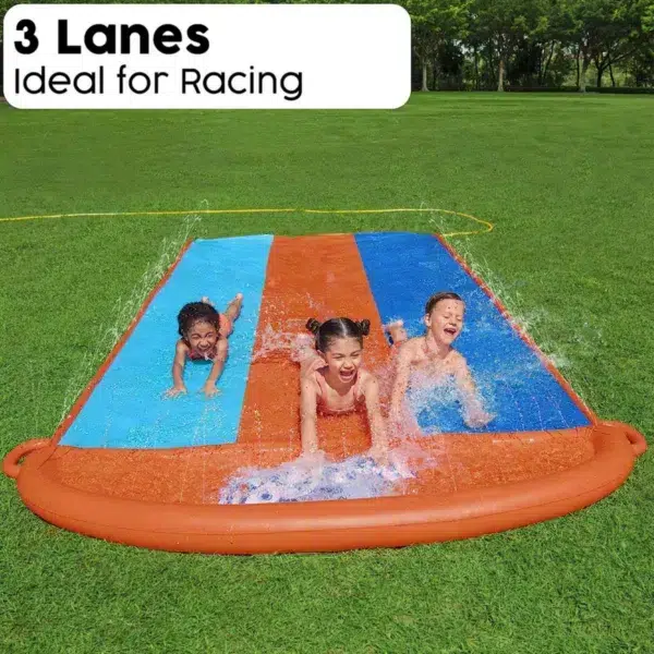 Bestway h2ogo! Triple lane slip and slide