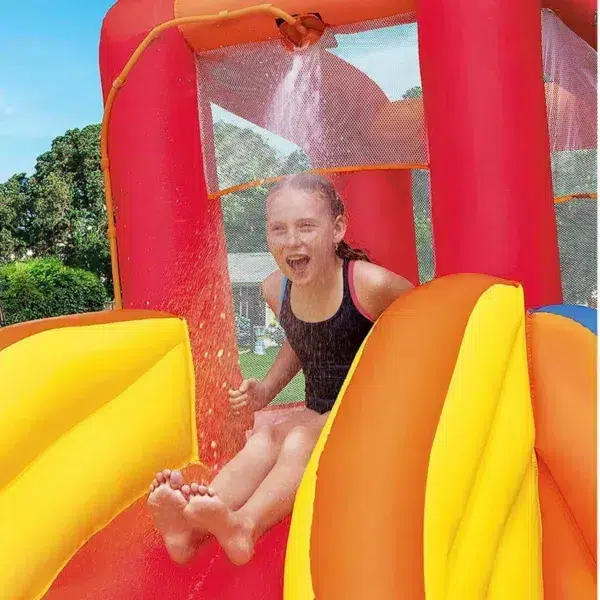 Bestway h2ogo! Splash tower mega water park, bouncy castle