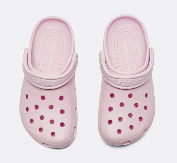 Crocs junior classic clogs - ballerina pink