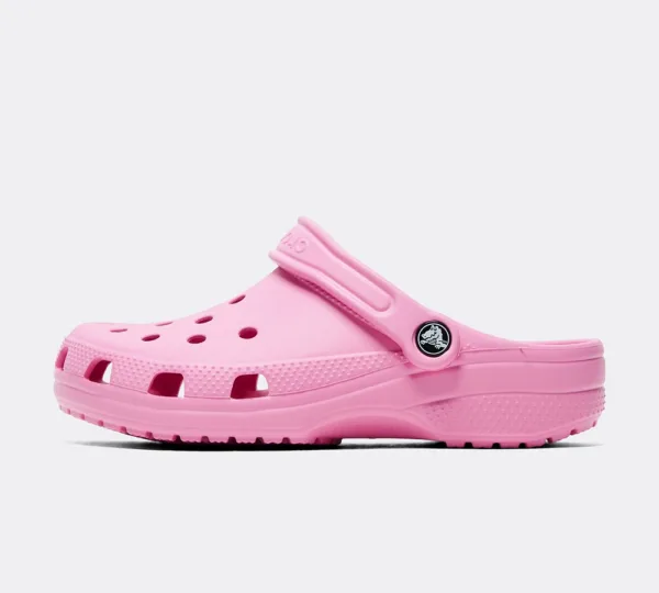 Crocs Junior Classic Clogs - Taffy Pink