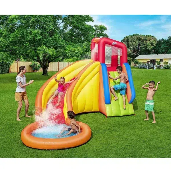 BESTWAY H2OGO! Splash Tower Mega Water Park, Bouncy Castle