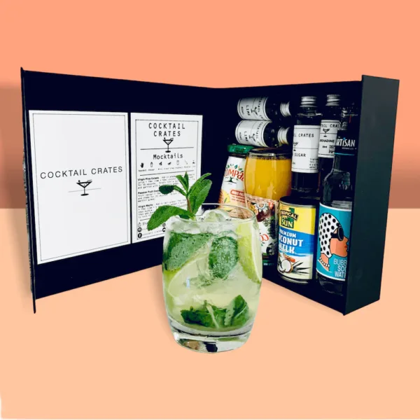 Ultimate mocktail gift box - virgin piña colada, passion fruit cooler & virgin mojito