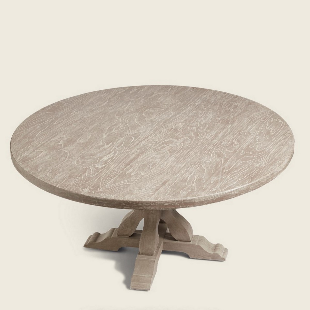Round conisbrough indoor/outdoor dining table - grey Round conisbrough indoor/outdoor dining table - grey