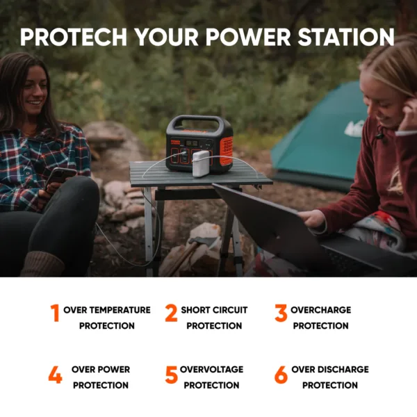 Jackery solar power generator 240 (explorer 240wh + solarsaga 80w)