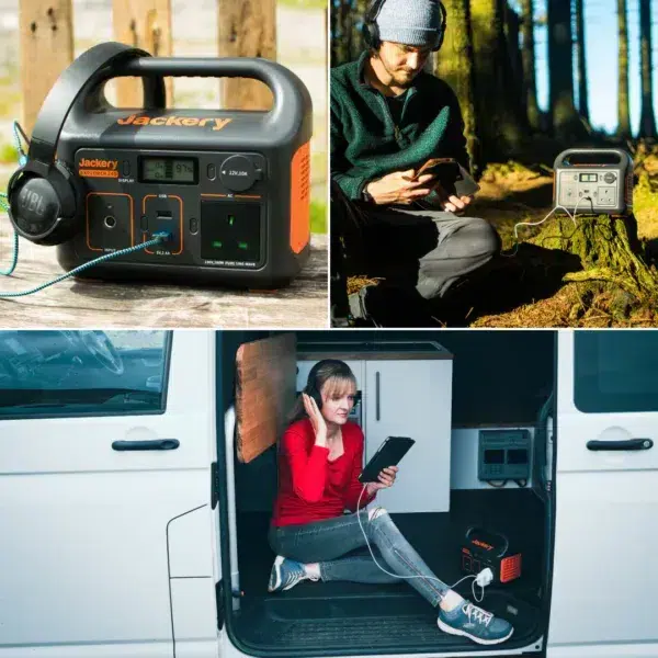 Jackery solar power generator 240 (explorer 240wh + solarsaga 80w)