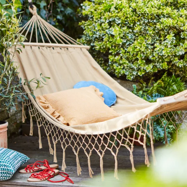 Hammock With Tassel Fringe