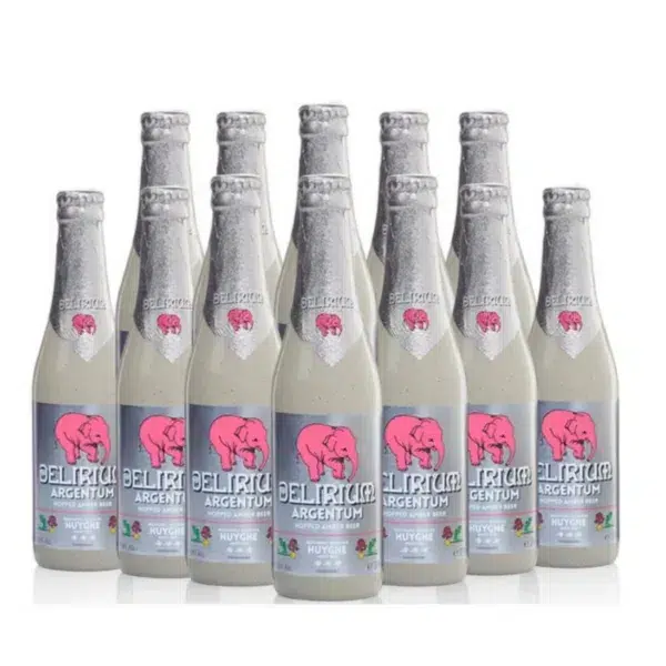 Delirium argentum belgian ipa 330ml bottles (12 pack)