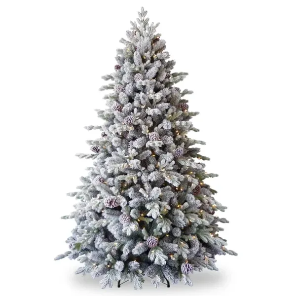 12ft LED Snow Dorchester Christmas Tree