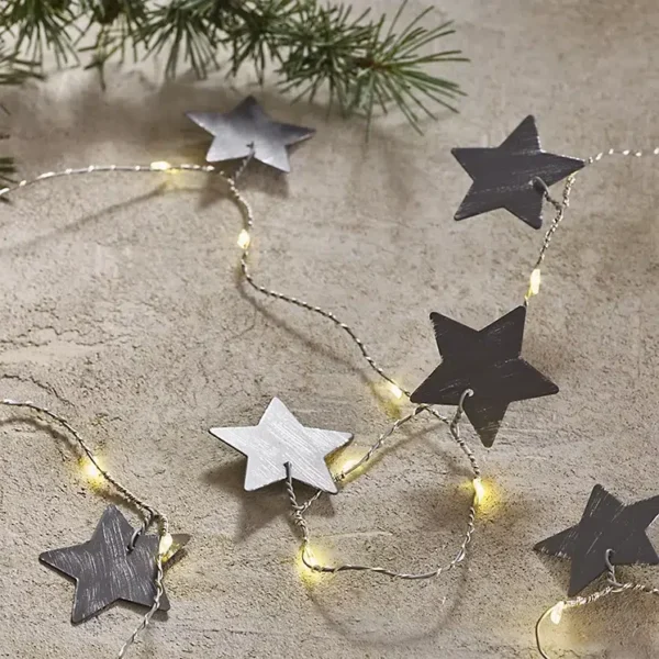 Metal Star Fairy Lights