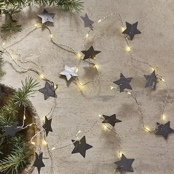 Metal Star Fairy Lights