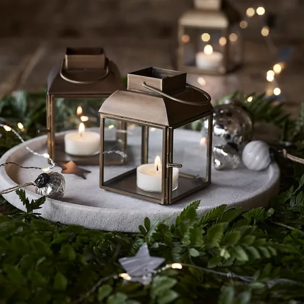 Metal star fairy lights
