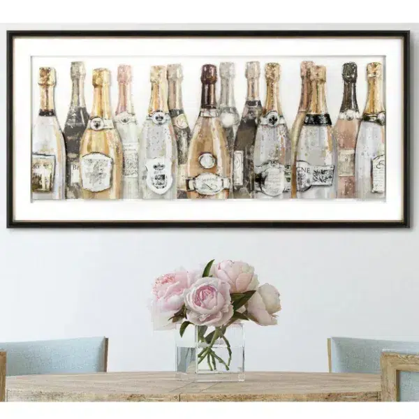 Champagne Alley Wall Art