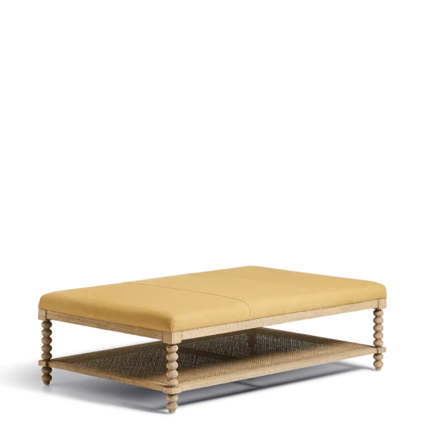 Gwendolen Coffee Table/Ottoman - Dijon