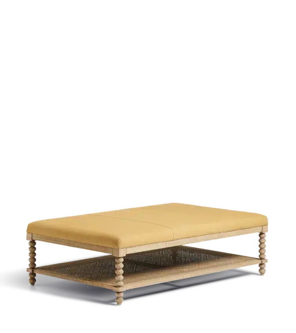 Gwendolen Coffee Table/Ottoman - Dijon