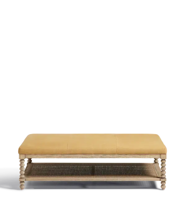Gwendolen coffee table/ottoman - dijon