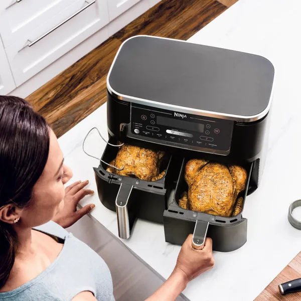 Ninja foodi max 9. 5l dual zone air fryer, af451uk