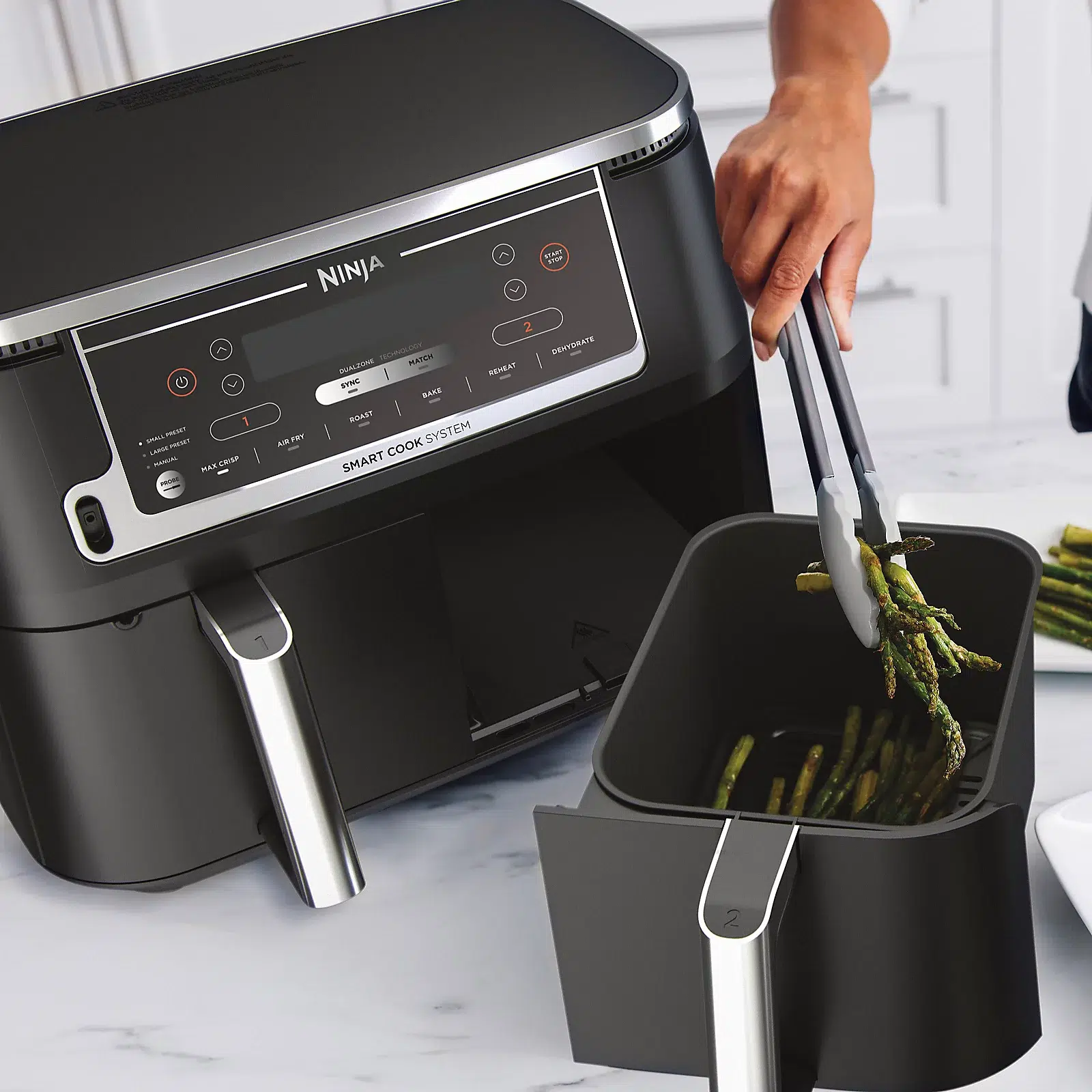 Ninja foodi max 9. 5l dual zone air fryer, af451uk Ninja foodi max 9. 5l dual zone air fryer, af451uk