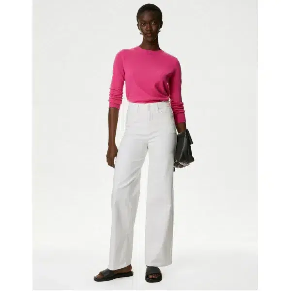 Pure cashmere crew neck jumper - all sizes & colours