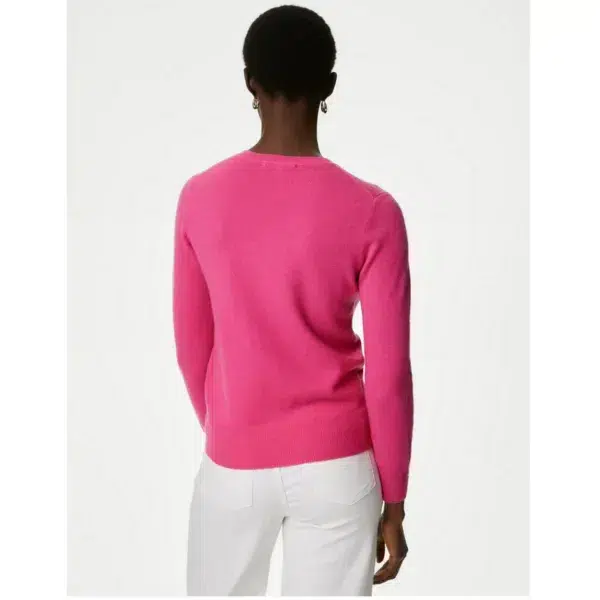 Pure cashmere crew neck jumper - all sizes & colours