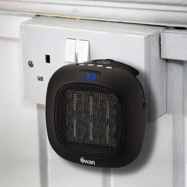 Swan plug-in fan heater