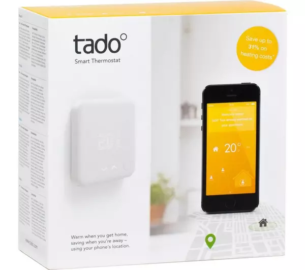 Tado wireless smart thermostat starter kit v3+ with 8 smart radiator thermostats