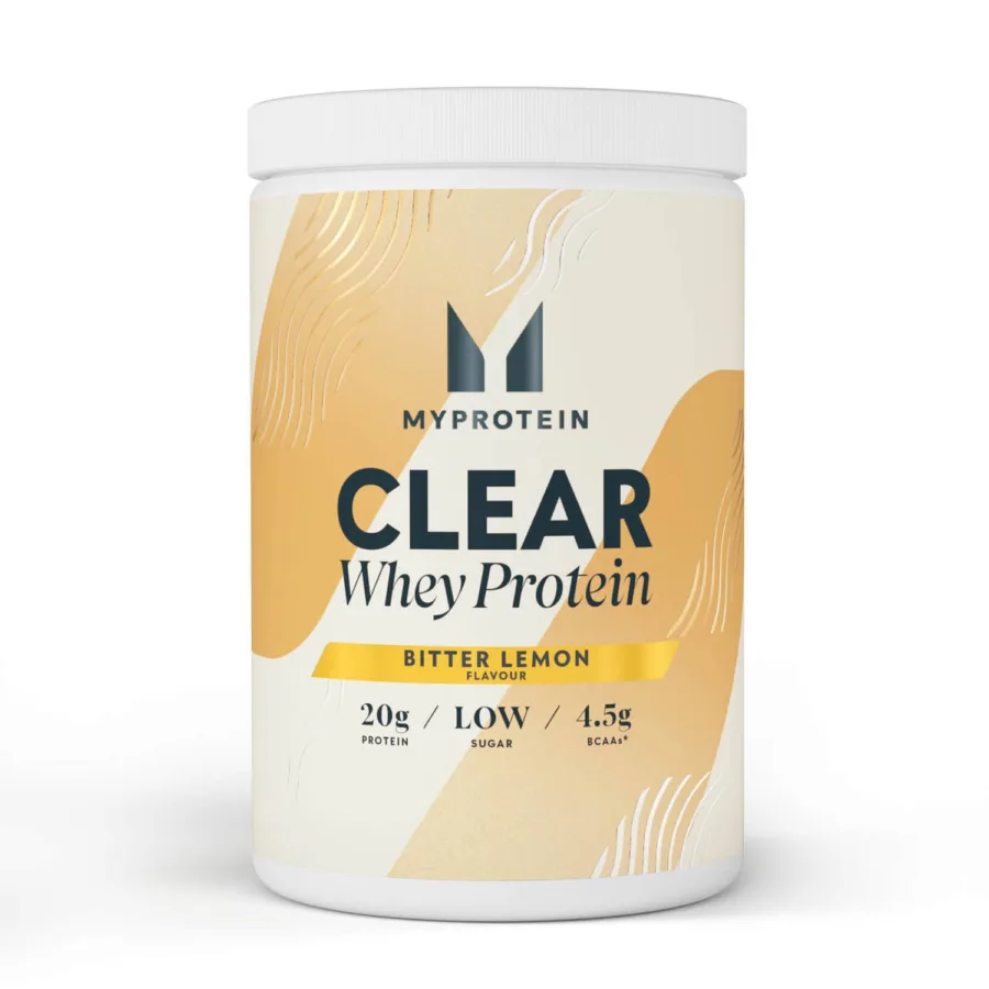 Myprotein clear whey bitter lemon protein powder