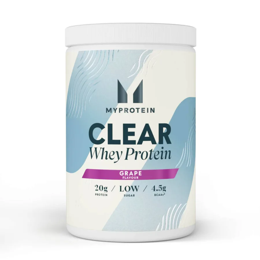 Myprotein clear whey grape protein powder