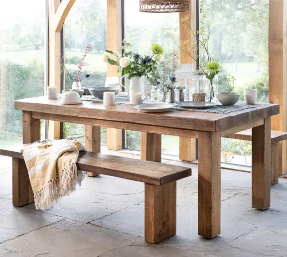 Chopwell Dining Table, 90 to 180 cm